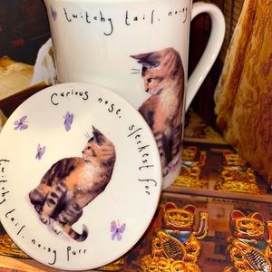 ☕️🐈☕️• Kent Pottery x Twitching Tail Vibes•🐈☕️🐈